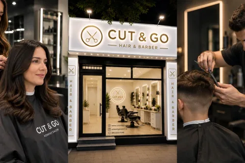 Cut&GO frizerski saloni — salon lepote Beograd