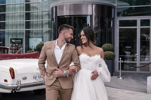 Hilton Belgrade — venčanje na otvorenom Beograd