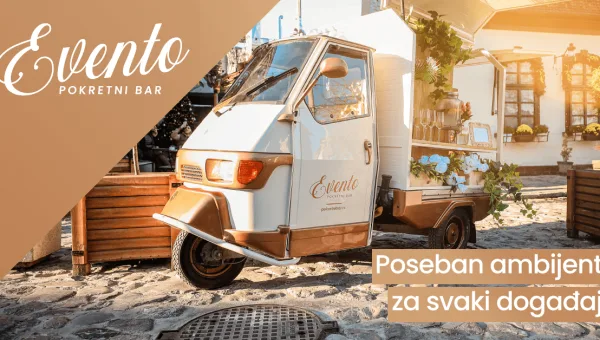 Evento pokretni bar — koktel bar za svadbu, Beograd