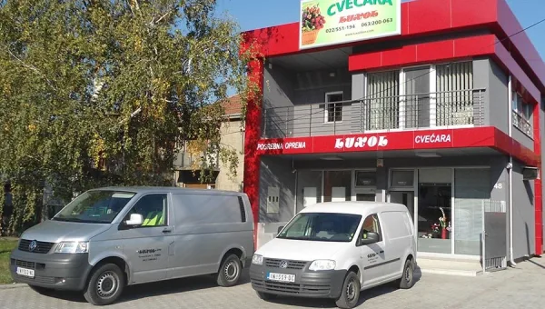 Cvećara Luxol — cveće za venčanje, Inđija